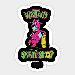 Skateboarding Sticker